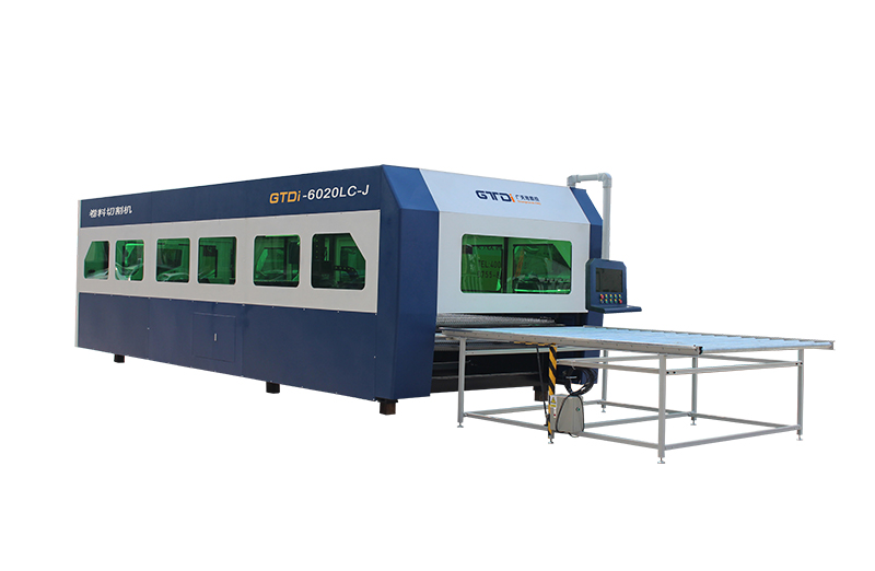 好博数控6020卷料激光切割机可搭配生产线